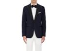 Isaia Men's Gregory Slub Cotton-blend One-button Sportcoat