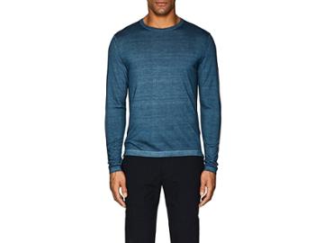 S.moritz Men's Garment-dyed Cashmere Sweater