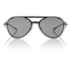 Prada Men's Aviator Sunglasses-dark Gray