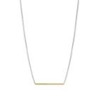 Loren Stewart Men's Tube Pendant Necklace - Gold