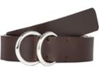 Barneys New York Men's Smooth Leather Belt