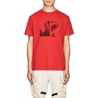 Alyx Men's Graphic Cotton-blend T-shirt-red