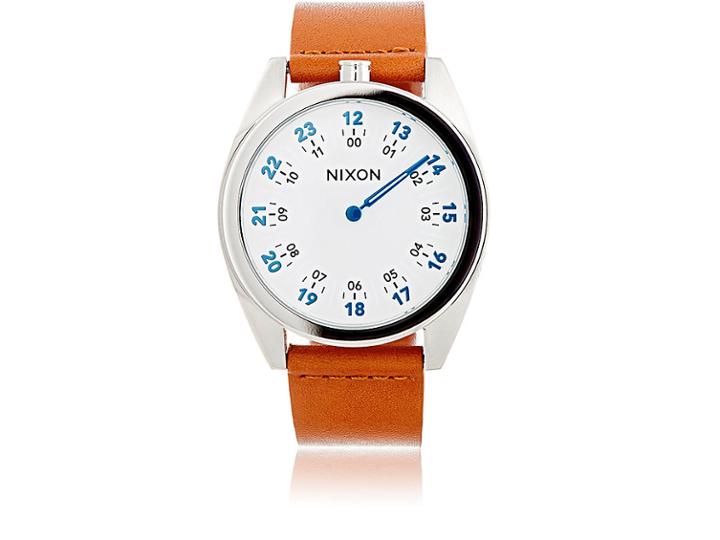 Nixon Men's Genesis Leather Watch