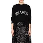 Alberta Ferretti Women's Dreamers Wool-cashmere Sweater-black