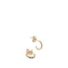 Bianca Pratt Women's Sapphire Hoop Earrings - Gold