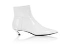 Balenciaga Women's Broken Heel Patent Leather Ankle Boots