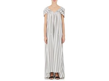 Thierry Colson Women's Eden Striped Cotton Maxi Dress