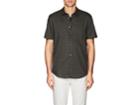 John Varvatos Star U.s.a. Men's Geometric-print Cotton Poplin Shirt