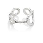 Viola.y Jewelry Women's Circle Ring-silver