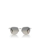 Oliver Peoples The Row Men's Board Meeting 2 Sunglasses-silver