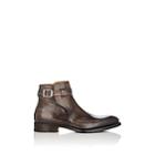 Harris Men's Burnished Leather Jodhpur Boots-dk. Brown