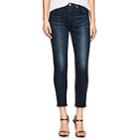 Moussy Vintage Women's Rebirth High-rise Skinny Jeans-blue