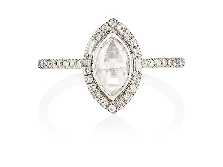 Zoe Women's Multi-shaped White Diamond Ring