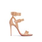 Christian Louboutin Women's Multipot Leather Sandals - Nude