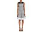 Narciso Rodriguez Women's Textured Compact Knit Flare Dress