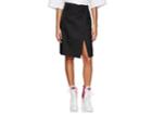 Prada Women's Tech-gabardine Wrap-front Skirt