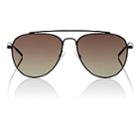 Tomas Maier Women's Aviator Sunglasses-brown
