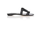 Manolo Blahnik Women's Grella Leather Slide Sandals