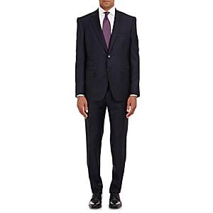 Cifonelli Men's Marbeuf Wool Two-button Suit-navy