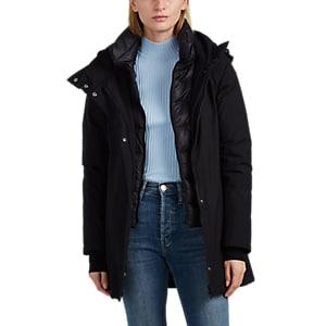 Herno Women's Down-quilted Hooded Parka - Black