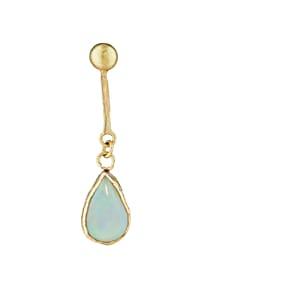 Julie Wolfe Women's Opal Drop Earring - Blue