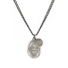 Miansai Men's Dove Pendant Necklace - Silver
