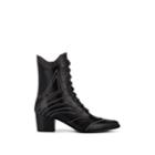 Tabitha Simmons Women's Swing Leather Ankle Boots - Black