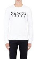 Kenzo Logo-embroidered Sweatshirt-white