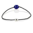 Luis Morais Men's Lapis Lazuli & Tube-bead Bracelet-white