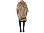 Balenciaga Women's Leopard Faux-fur Opera Coat