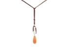 Cathy Waterman Women's Pearl & Vintage Coral Lariat Necklace