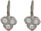Linda Lee Johnson Women's Diamond & Platinum Spring Earrings