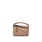 Loewe Women's Puzzle Small Leather Shoulder Bag - Brown