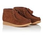 Clarks Bny Sole Series: Kids' Nubuck Wallabee Boots-brown