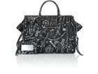 Balenciaga Women's Papier A6 Leather Side-zip Tote Bag