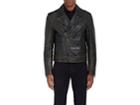 Ralph Lauren Purple Label Men's Locklear Distressed Leather Moto Jacket