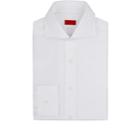 Isaia Men's Cotton Poplin Shirt-white