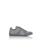 Maison Margiela Men's Replica Leather & Suede Sneakers-gray