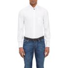 Brunello Cucinelli Men's Oxford-cloth Shirt-white
