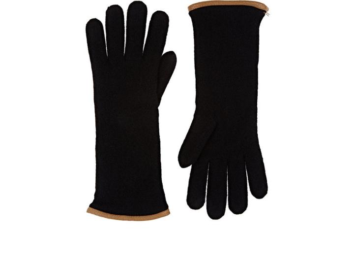 Barneys New York Women's Double-knit Cashmere Gloves