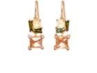Nak Armstrong Women's Mixed-gemstone Double-drop Earrings