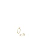 Jennifer Meyer Women's Hammered Bangle Hoop Earrings - Gold