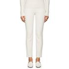 The Row Women's Cosso Cotton-blend Crop Skinny Pants-ivory