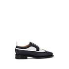 Thom Browne Women's Grained Leather Brogues - Navy