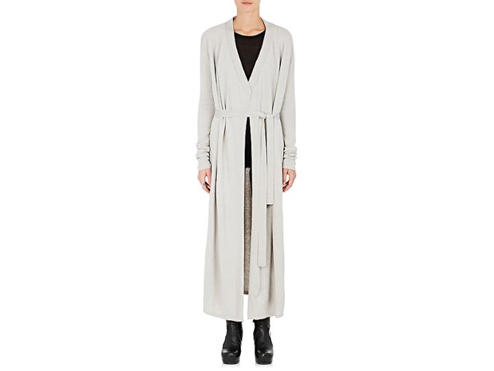 Rick Owens Women's Cashmere Belted Cardigan