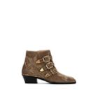 Chlo Women's Susanna Suede Ankle Boots - Toast