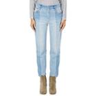 Isabel Marant Toile Women's Clancy Notched Crop Jeans-light Blue