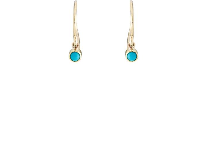 Jennifer Meyer Women's Turquoise Cabochon Drop Earrings