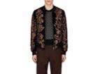 Dries Van Noten Men's Embellished Cotton Velvet Bomber Jacket