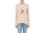 Stella Mccartney Women's Embroidered Crepe Top